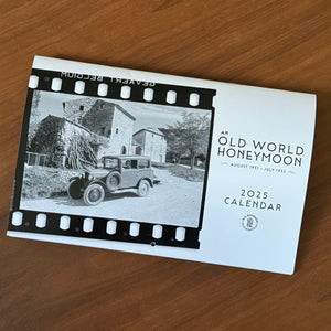 "An Old World Honeymoon" 2025 Calendar