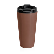 Load image into Gallery viewer, ORF Logo Stainless Steel Travel Mug (Brown)