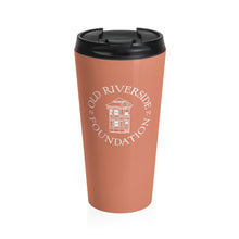 Load image into Gallery viewer, ORF Logo Stainless Steel Travel Mug (Terracotta)