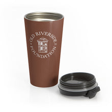 Load image into Gallery viewer, ORF Logo Stainless Steel Travel Mug (Brown)