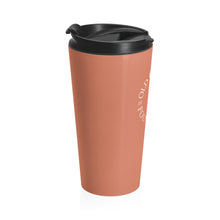 Load image into Gallery viewer, ORF Logo Stainless Steel Travel Mug (Terracotta)